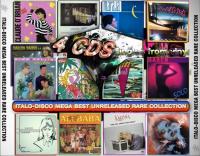 ))VA - Italo-Disco Mega Best Unreleased Rare Collection Vol  1-4- 2010 •♫