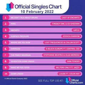The Official UK Top 100 Singles Chart (10-02-2022)