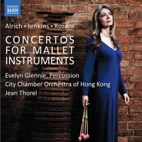 Alrich, Jenkins & Rorem - Mallet Concertos - Evelyn Glennie (2021) [24-96)