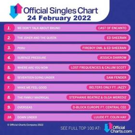 The Official UK Top 100 Singles Chart (24-02-2022)