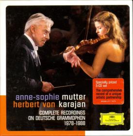 Mendelssohn, Brahms, Tchaikovsky - Anne-Sophie Mutter, Herbert von Karajan - 5CDs