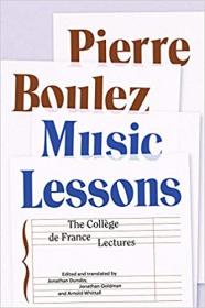 [ CourseWikia com ] Music Lessons - The College de France Lectures