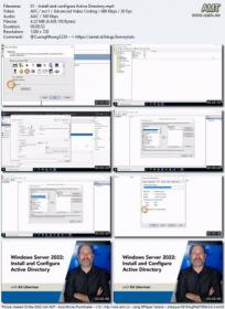 [ CourseHulu.com ] Linkedin - Windows Server 2022 - Install and Configure Active Directory
