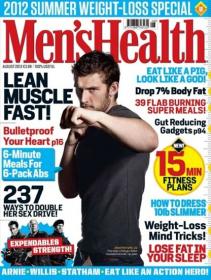 Mens Health Magazine UK August 2012