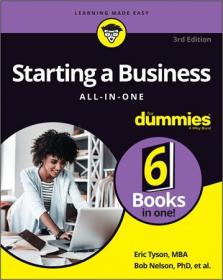 [ CourseBoat.com ] Starting a Business All-in-One For Dummies, 3rd Edition (True PDF)