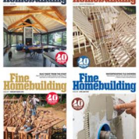 Fine Homebuilding 2021 Full Year Issues Collection