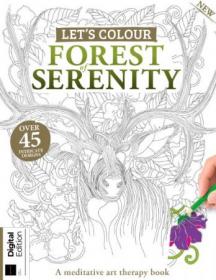 Let's Colour - Forest of Serenity - First Edition, 2021 (true PDF)