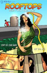 KIRTU'S ROOF TOP EP 1 and 2 An Adult Comic by