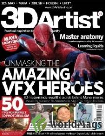 3D Artist - Unmasking the Amazing VFX Heroes ( Issue 44, 2012 )