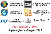 Windows 7 Ultimate SP1 x86 - Adobe Creative Suite CS6 Edition - Giugno 2012 - ITA