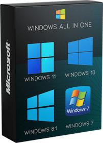 Windows All (7, 8.1, 10, 11) All Editions With Updates AIO 45in1 (x64) April 2022 Pre-Activated