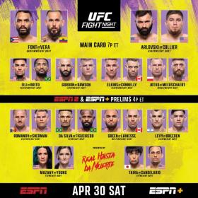 UFC on ESPN 35 Font vs Vera 720p WEB-DL H264 Fight-BB[TGx]