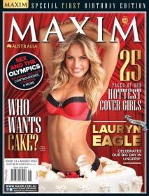 Maxim Magazine Australia August 2012