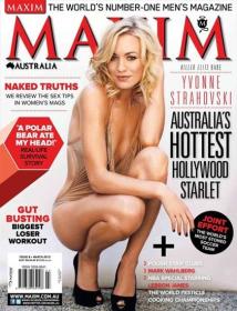 Maxim Magazine Australia March 2012