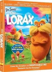 Dr  Seuss The Lorax (2012) BrRip 720p 550MB Theroxstar Release