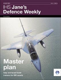Janes Defence Weekly Magazine - Master Plan Italy and Israel Trade (July 25, 2012)
