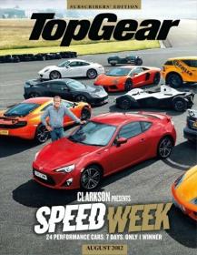 BBC Top Gear Magazine UK August 2012