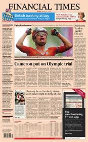 The Financial Times Europe Newspaper - July 30 2012