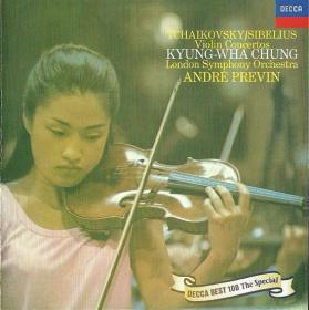 Tchaikovsky, Sibelius - Violin Concertos, Kyung Wha Chung, Andre Previn (1979)