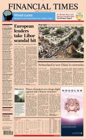 Financial Times Europe Newspaper - August 1 2012