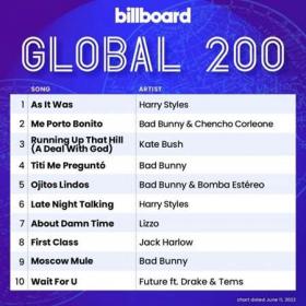 Billboard Global 200 Singles Chart (11-06-2022)