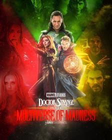 Doctor Strange in the Multiverse of Madness (2022) 1080p 10bit WEBRip x265 DD 5.1 [ Hin,Eng ] ESub