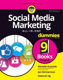 [ CourseLala.com ] Social Media Marketing All-in-One For Dummies, 5th Edition (True AZW3)