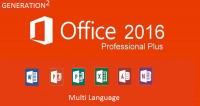 Microsoft Office 2016 X64 ProPlus Retail MULTi-25 JULY 2022