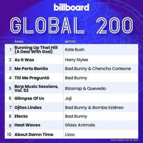 Billboard Global 200 Singles Chart (23-July-2022) Mp3 320kbps [PMEDIA] ⭐️