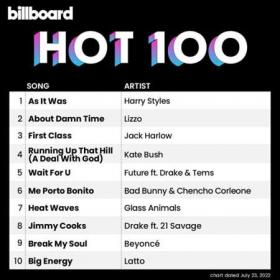 Billboard Hot 100 Singles Chart (23-07-2022)