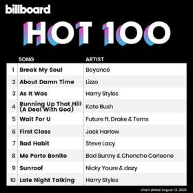 Billboard Hot 100 Singles Chart (13-08-2022)