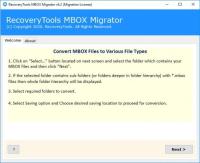 RecoveryTools MBOX Migrator 7.8