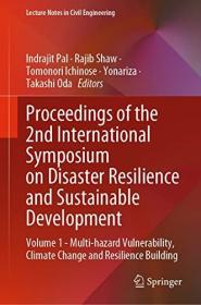 [ TutGee com ] Proceedings of the 2nd International Symposium on Disaster Resilience and Sustainable Development Volume 1