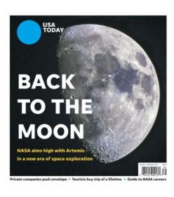 USA Today Special Edition - Back to the Moon, October 6, 2022