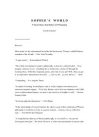 Sophie's World ( PDFDrive )