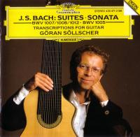 J S Bach - Suites, Sonata - Goran Sollscher, Guitar
