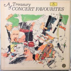 A Treasury Of Concert Favourites - Oz Deutsche Grammophon - 54 Tracks on 10 Vinyl LPs