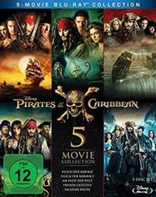 Pirates of The Caribbean 2003-2017 Movie Pack 2160p UHD BDRIP HDR x265 AC3-AOC