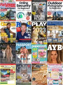 100 Assorted Magazines - January 22 2023