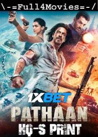 Pathaan 2023 480p HQ S Print Rip Hindi DD 2 0 x264 HC -ESubs Full4Movies