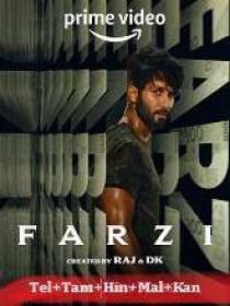 Farzi (2023) 720p S01 EP (01-08) HQ HDRip - x264 - [Tel + Tam + Hin + Mal + Kan]