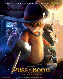 Puss In Boots The Last Wish (2022) [Cartoon] 1080p BluRay H264 DolbyD 5.1 + nickarad