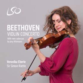 Beethoven - Violin Concerto - Veronika Eberle, LSO, Rattle (2023) [24-192]