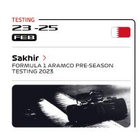 F1 2023 Testing Bahrain SkyF1HD 1080P