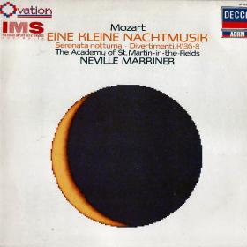 Mozart - Eine Kleine Nachtmusik, Serenata Notturna, Divertimenti K  136-138 - ASMF, Marriner - Vinyl