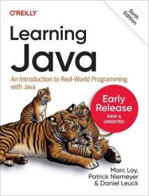 [ CourseMega com ] Learning Java, 6th Edition (Third Early Release)