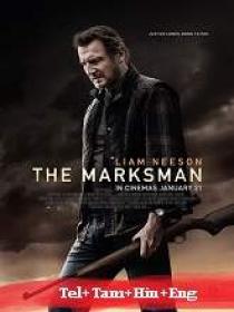 The Marksman (2021) BR-Rip - x264 - Org Auds [Tel + Tam + Hin] - 450MB