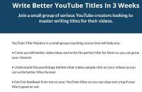 YouTube Title Mastery