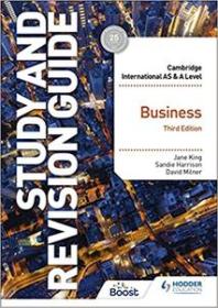 [ CourseWikia com ] Cambridge International AS - A Level Business Study and Revision Guide 3rd Edition