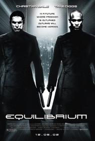 【高清影视之家首发 】撕裂的末日[国英多音轨+中文字幕] Equilibrium 2002 BluRay 1080p TrueHD 5 1 x265 10bit-DreamHD